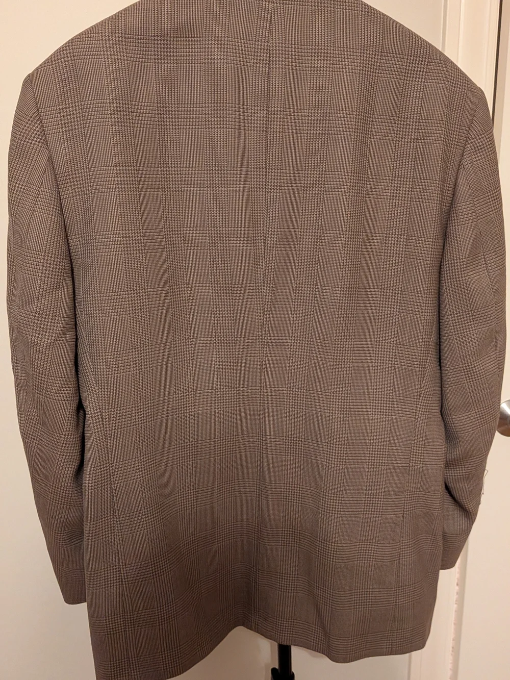 Men's Brown Glen Plaid Blazer